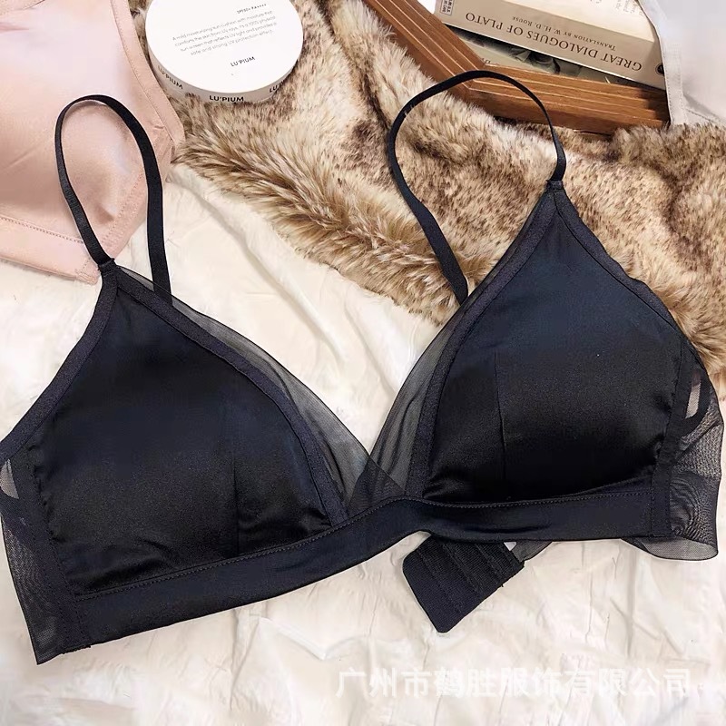 Venta directa de fábrica comercio electrónico transfronterizo Sudeste de Asia Vietnam Tailandia damas sin costuras sujetador de recogida lateral cómodo