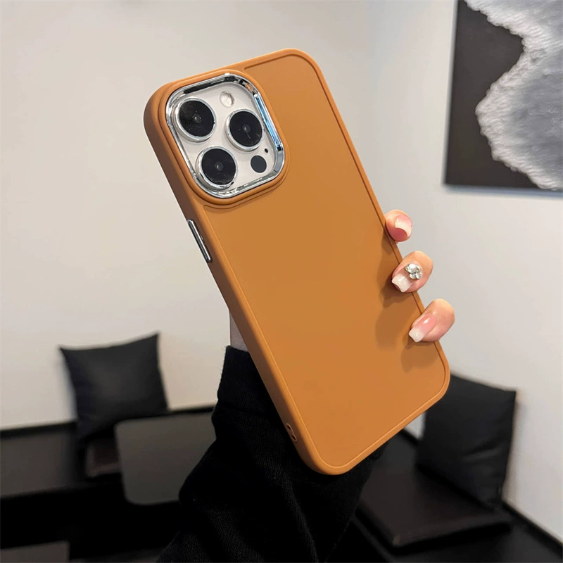 Apple, совместимый iPhone 16, металлический чехол для телефона, силиконовая линза, iphone, 15promax