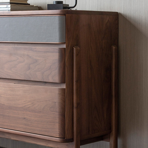 Shanju Nine Drawer Cabinet Zhijia Home | Retro Solid Wood Drawer Cabinet Bedroom Storage Cabinet Storage Cabinet Living Room Nine Drawer Cabinet