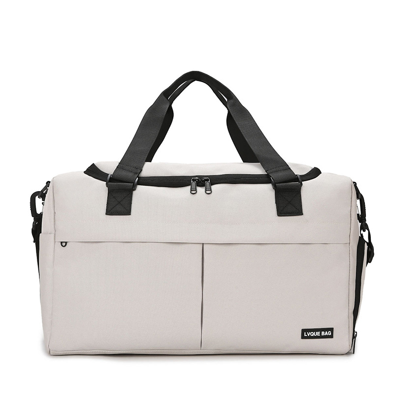 Nueva bolsa de viaje de tela Oxford multifuncional de exportación, bolsa de gimnasio de almacén de zapatos independiente de gran capacidad, bolsa de almacenamiento separada en seco y húmedo