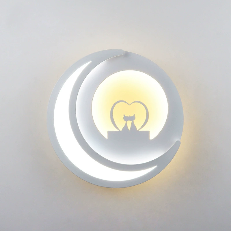 LED сферическая современная минималистичная бра для коридора, спальни, гостиной, с рисунком цветов