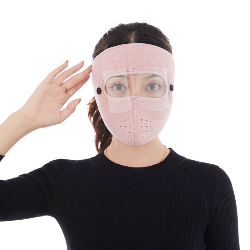 Маска зимняя ветрозащитная холодостойкая моющаяся утолщенная электромобиль пылезащитные защитные очки дышащая Защитная теплая маска для мужчин и женщин