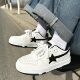2023 New Style Board Shoes Women's Design Sense Niche ins Trendy All-match Hong Kong Style Casual Sports White Shoes for Men and Women Couple