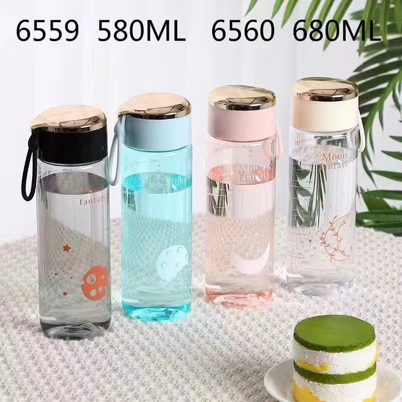 Nueva taza de plástico verano adulto portátil estudiante paja 950ml con cuerda rebote cubierta deportes botella agua