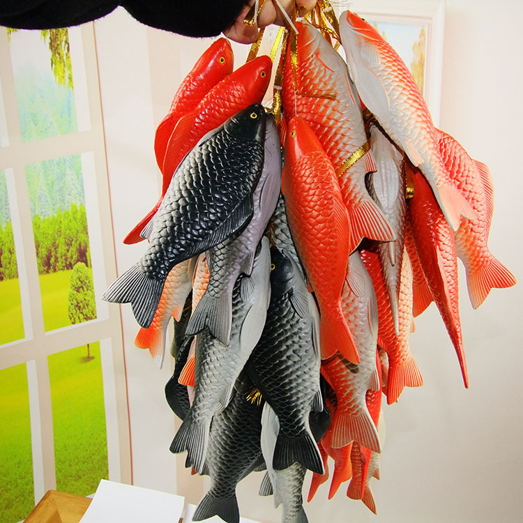 仿真鲤鱼鲫鱼淡水鱼金枪鱼中华鲟桂花鱼酒店卖场装饰品道具装饰