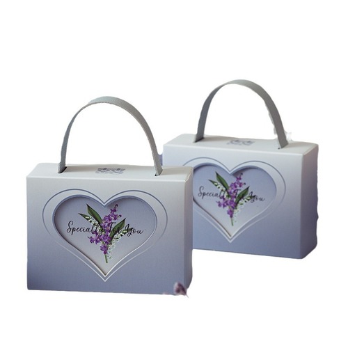 Creative Flowering Cherry Blossom Handheld Wedding Gift Box