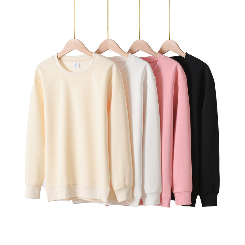 Round Neck Sweatshirt Without Velvet, Casual, Classic, Simple and Easy to Match, Loose and Wearable, Korean Style, Same Style for Men and Women, Regular Round Neck Sweatshirt Without Velvet, Casual, Classic, Simple and Easy to Match, Loose and Wearable, Korean Style, Same Style for Men and Women, Regular