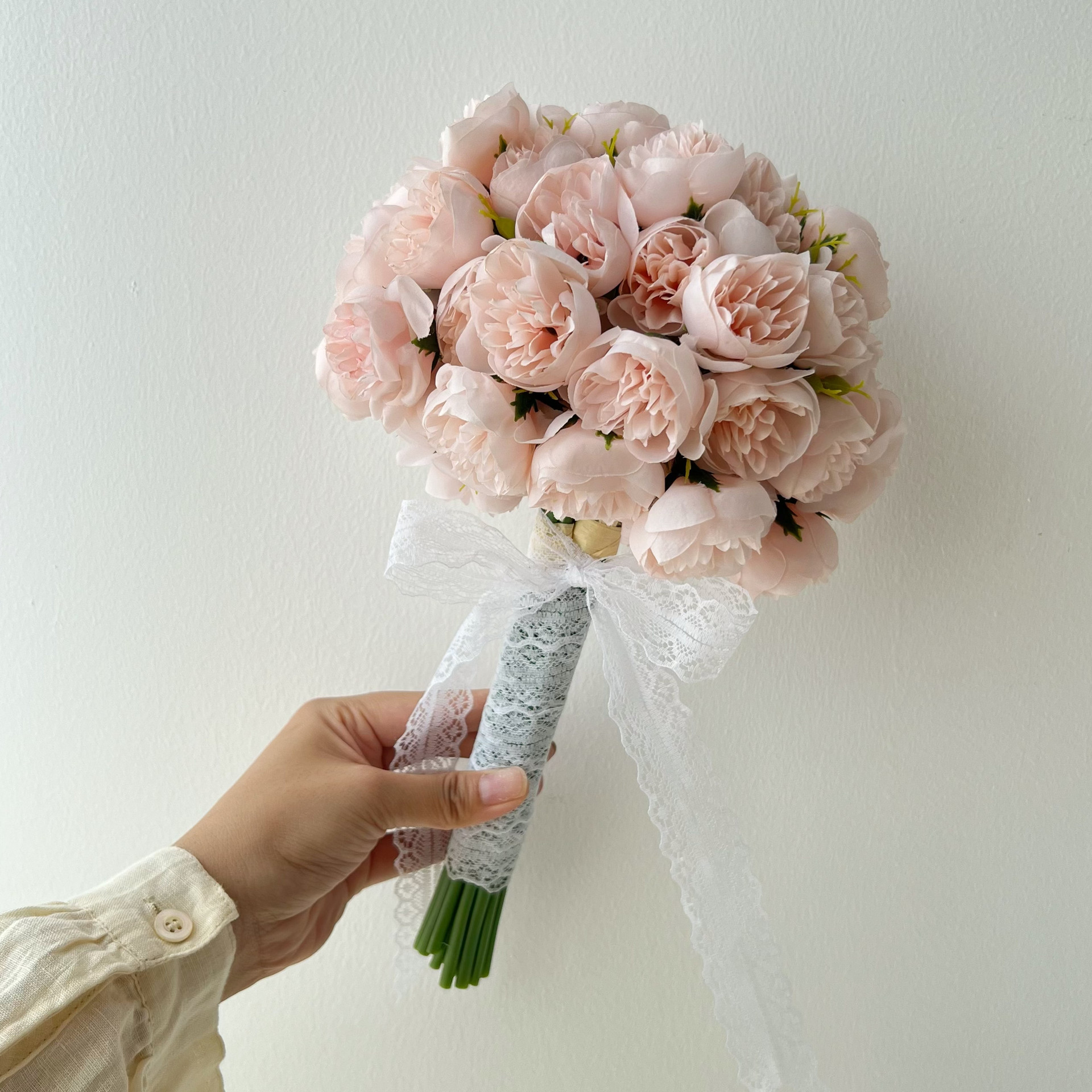Ottieni un certificato di bouquet di tulipani fatti a mano, bouquet di simulazione di matrimonio, fiori, studio fotografico di matrimonio coreano, oggetti di scena_voghion.com