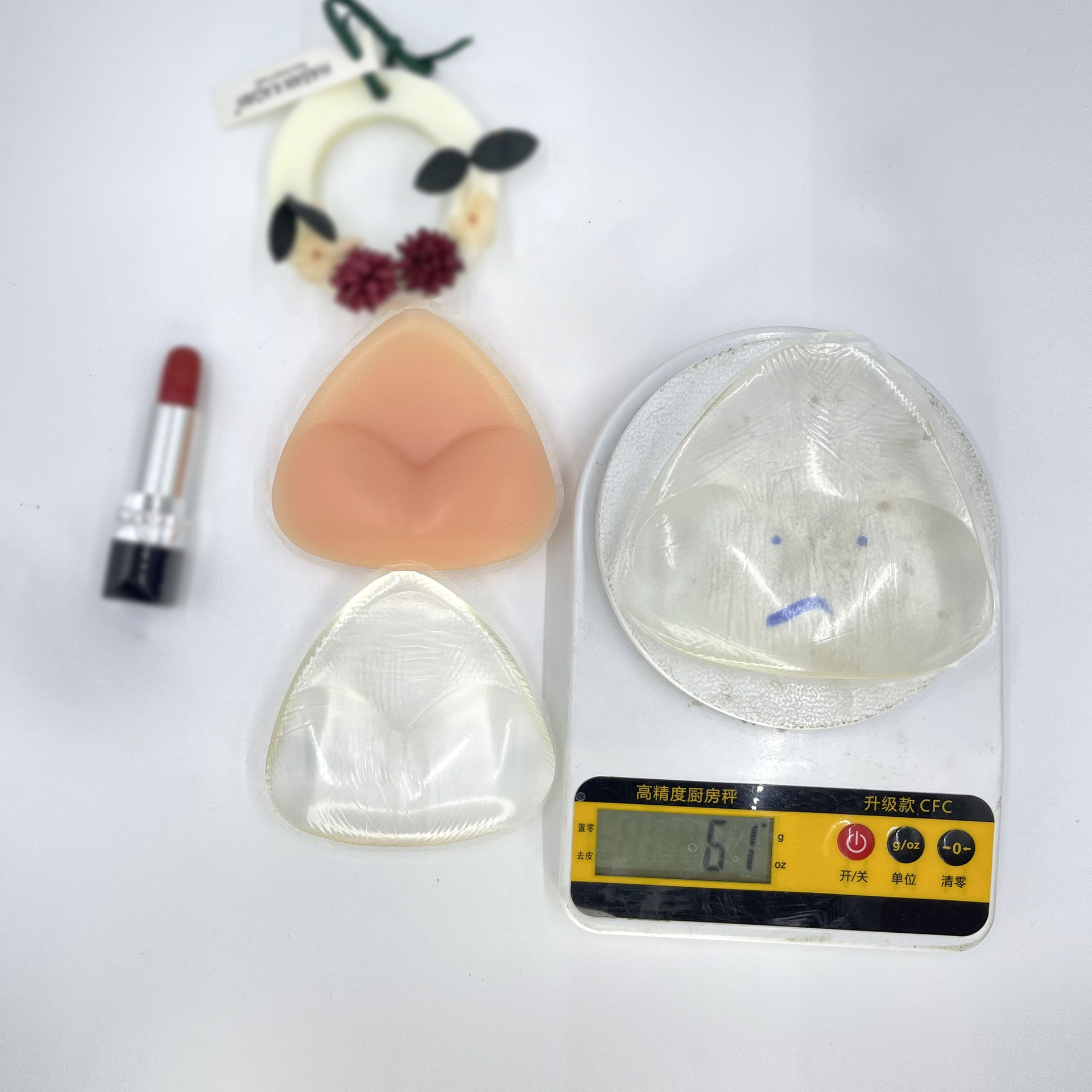 Almohadilla para el pecho fábrica al por mayor almohadilla para el pecho de silicona almohadilla de inserción triángulo transparente engrosada invisible push up almohadilla para el pecho falso inserto de ropa interior