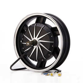 17寸电动摩托车马达3000W小忍者地平线全顺电机8000W高速后轮驱动