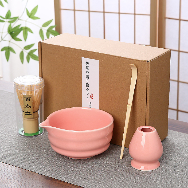 Transfronterizo exclusivo para el set de té Matcha japonés caja de regalo de té Matcha cepillo de té de 100 libros de té Matcha de la dinastía Song
