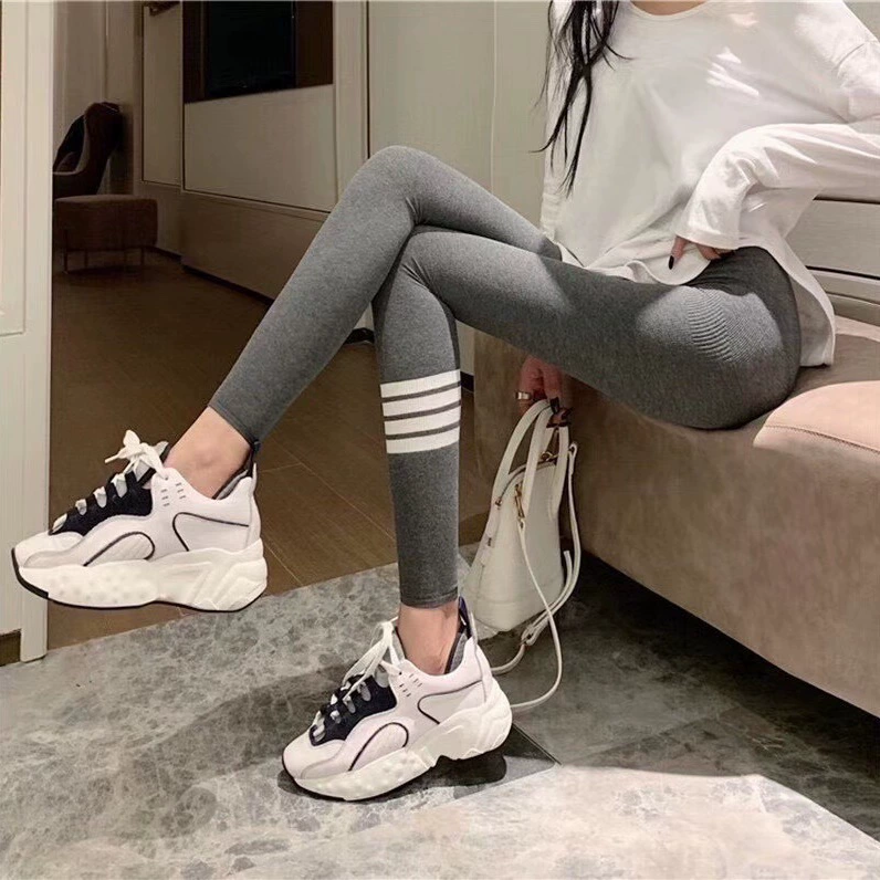 Leggings, demi-season trousers, internet celebrity, fitted