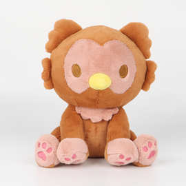 跨境新品Owlbear Plush Monster猫头鹰毛绒玩具公仔卡通玩偶礼物
