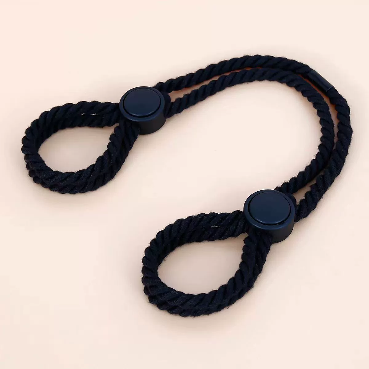 Bondage Rope Cuffs, Adjustable Dual-Loop Restraints, Lightweight 0.06 kg, Multi-Color
