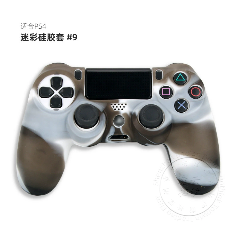 Силиконовый чехол для геймпада (Sony PS4) — защитная крышка с мягким хватом, несколько цветов