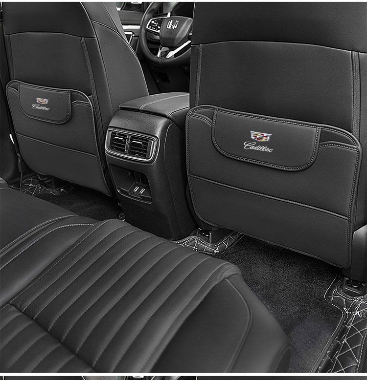 Car seat anti-kick pad protective seat car universal seat back kick anti-scratch wear-resistant storage bag
