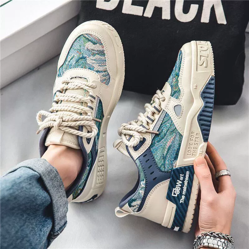 Breathable footwear, cloth trend shoes, universal sneakers platform