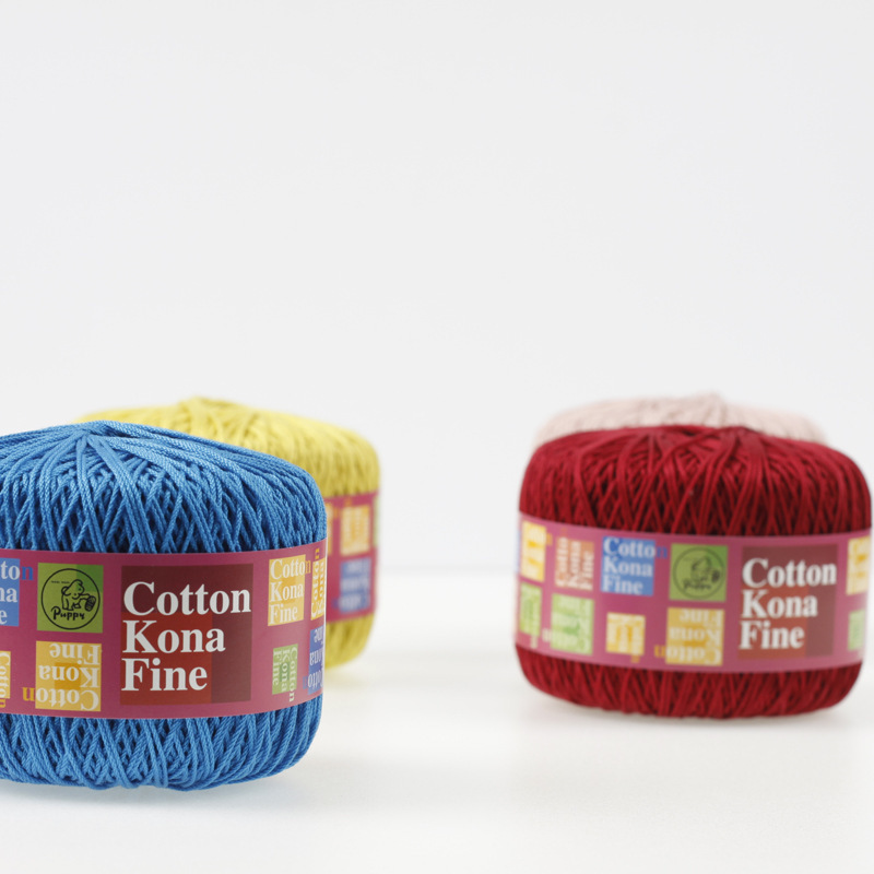 0214477，C Kona FINE，细科顿克娜纯棉蕾丝线，日本芭贝Puppy