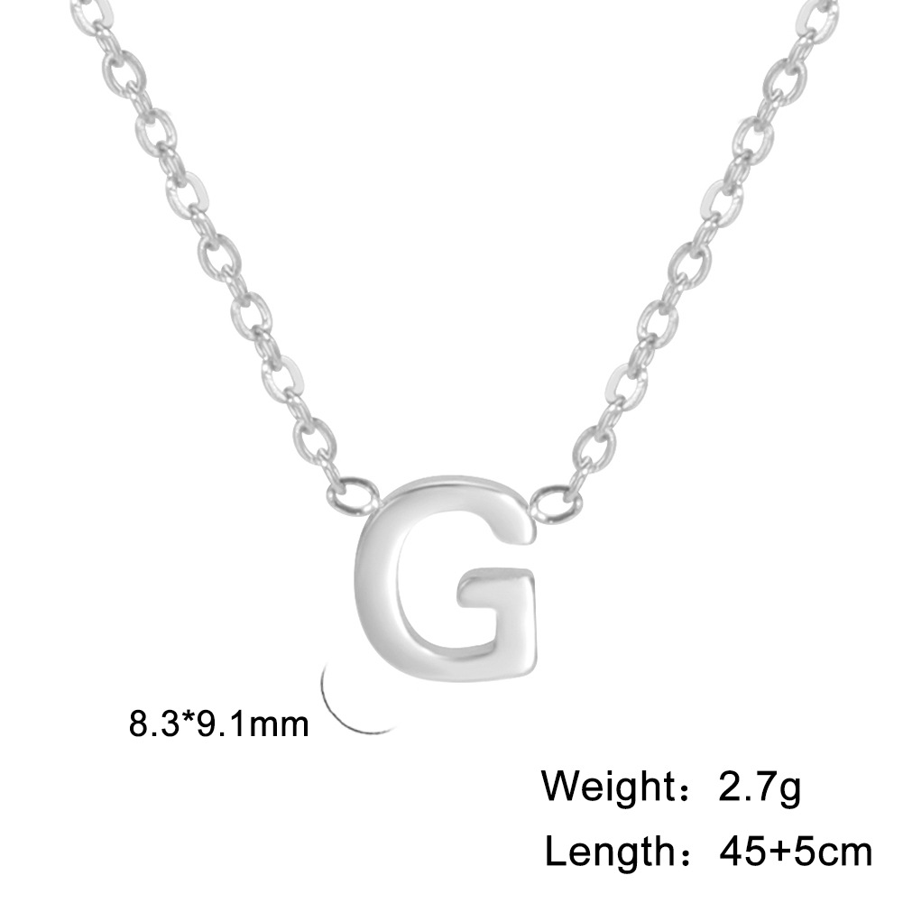 Steel, letter G