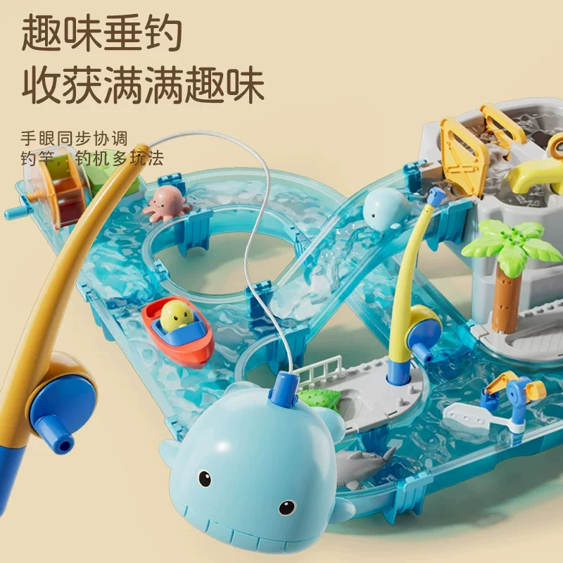 Настольная игра «Водный парк»: сёрфинг плавание рыбалка