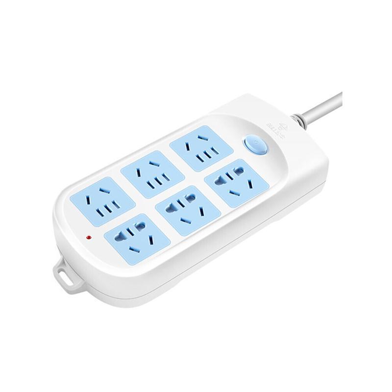 公牛集团 带线插排 603(S)六位总控 1.8米插线板 | GN-603-1.8M