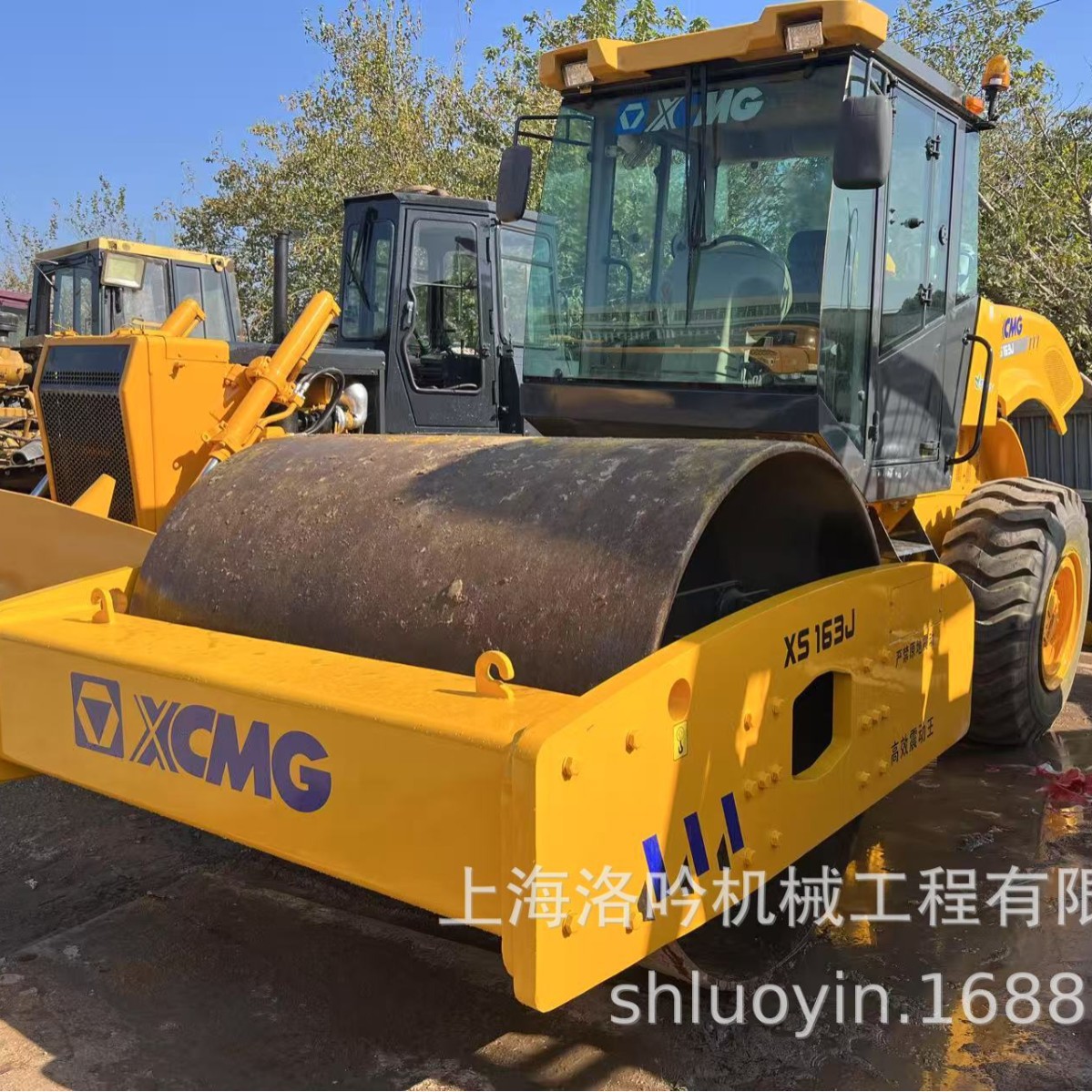 XCMG XS223 rodillo vibratorio de barra horizontal     22 toneladas de rodillos XCMG se pueden exportar a África