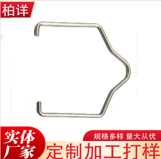 定制公制折弯加工铁丝线材成型异型弹簧压簧圆钢圆环折簧高弹力