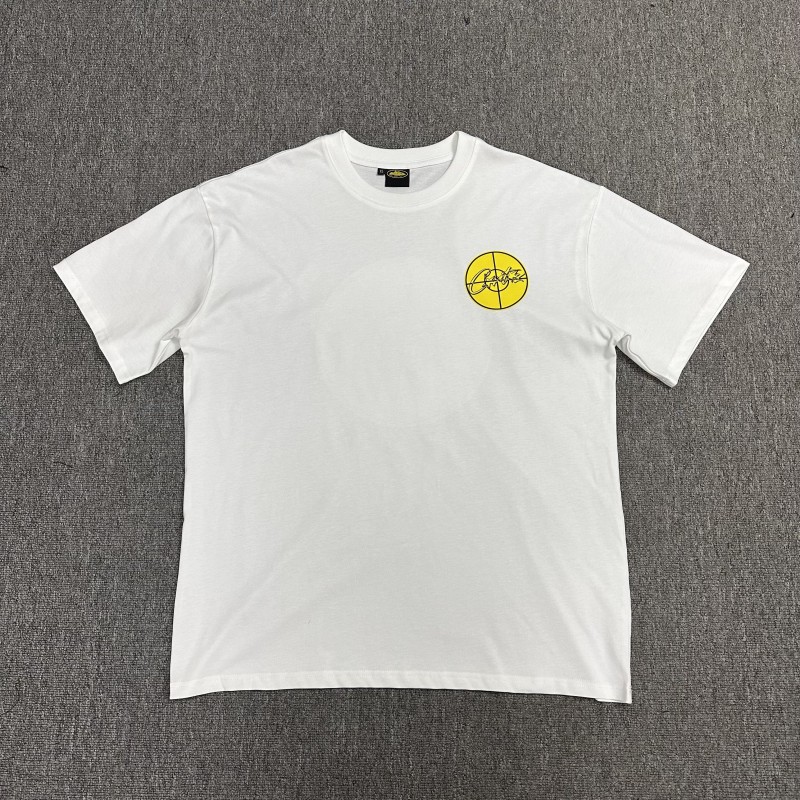 Comercio exterior al por mayor Alcatraz Basic Series C0rteiz Phantom Letter Logo Camiseta impresa Traje de pareja