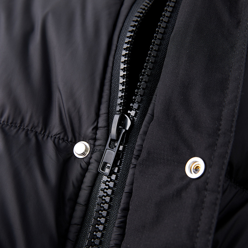 Vêtements pour hommes grande taille manteau en coton chaud décontracté plus velours épaissi multi-poches manteau en coton à capuche amovible_voghion.com