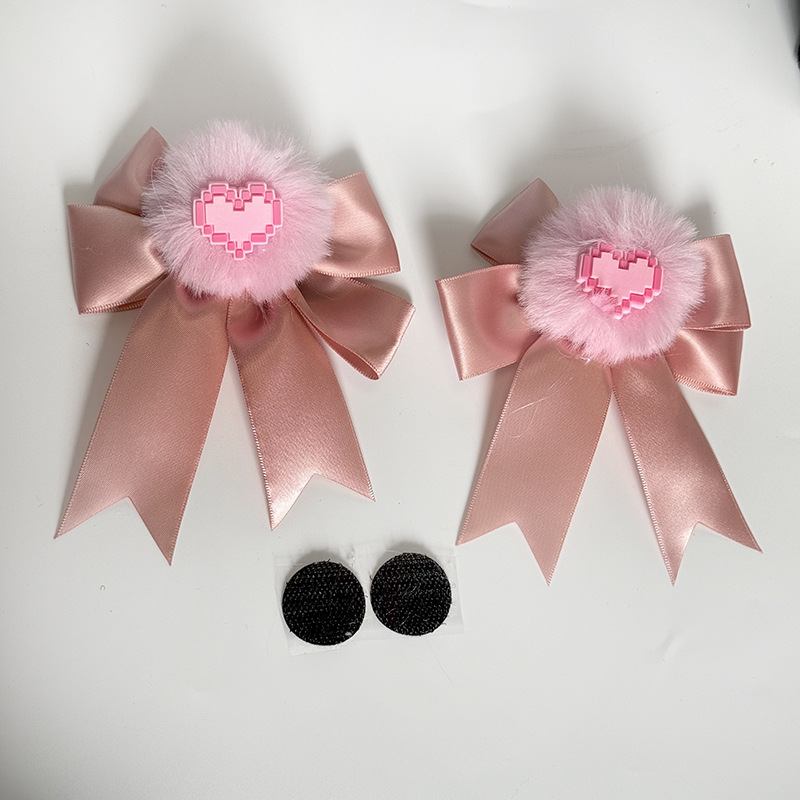 Ears Bowknot Accessories – Universal Auto Parts and Accessories - swallowtail-butterfly-velvet-pink-heart