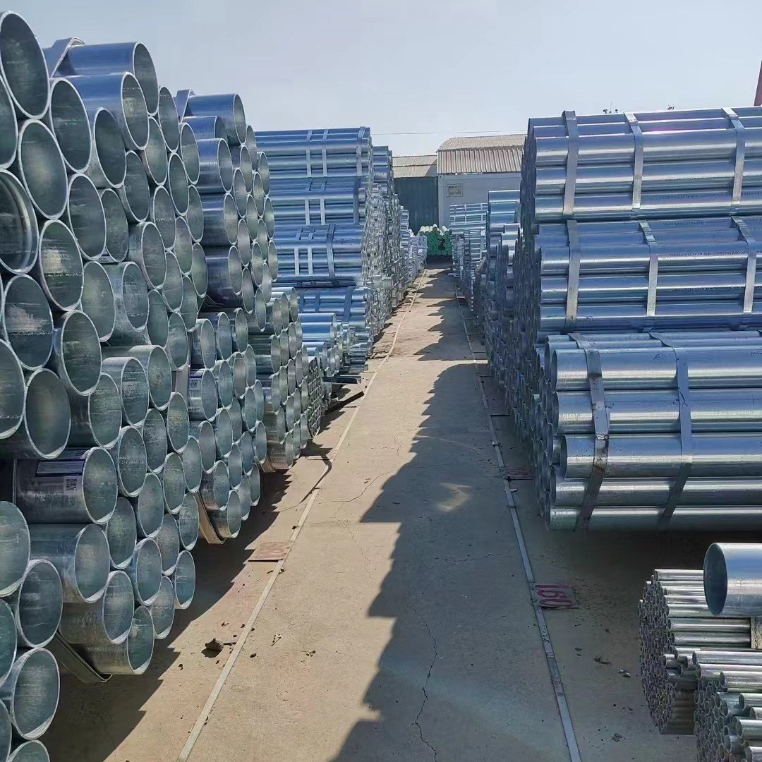 销售热镀锌钢管建筑工地用镀锌管 消防用管国标 Q235B 正大 友发