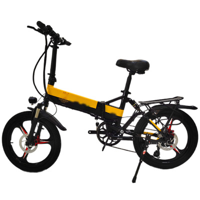 20寸折叠电动自行车20寸折叠减震电动车铝合金折叠电动自行车定制|ru