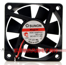 SUNON ׼ 6015 DC12V 1.6W KDE1206PHV1 6cm őҸ ɢL