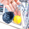 Baseball keychain, pendant, gloves, cotton swabs, set, Birthday gift, 3 piece set, wholesale