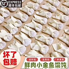 鲜肉小金鱼馄饨速食云吞小馄饨云吞早餐半成品家庭装冷冻速食整箱