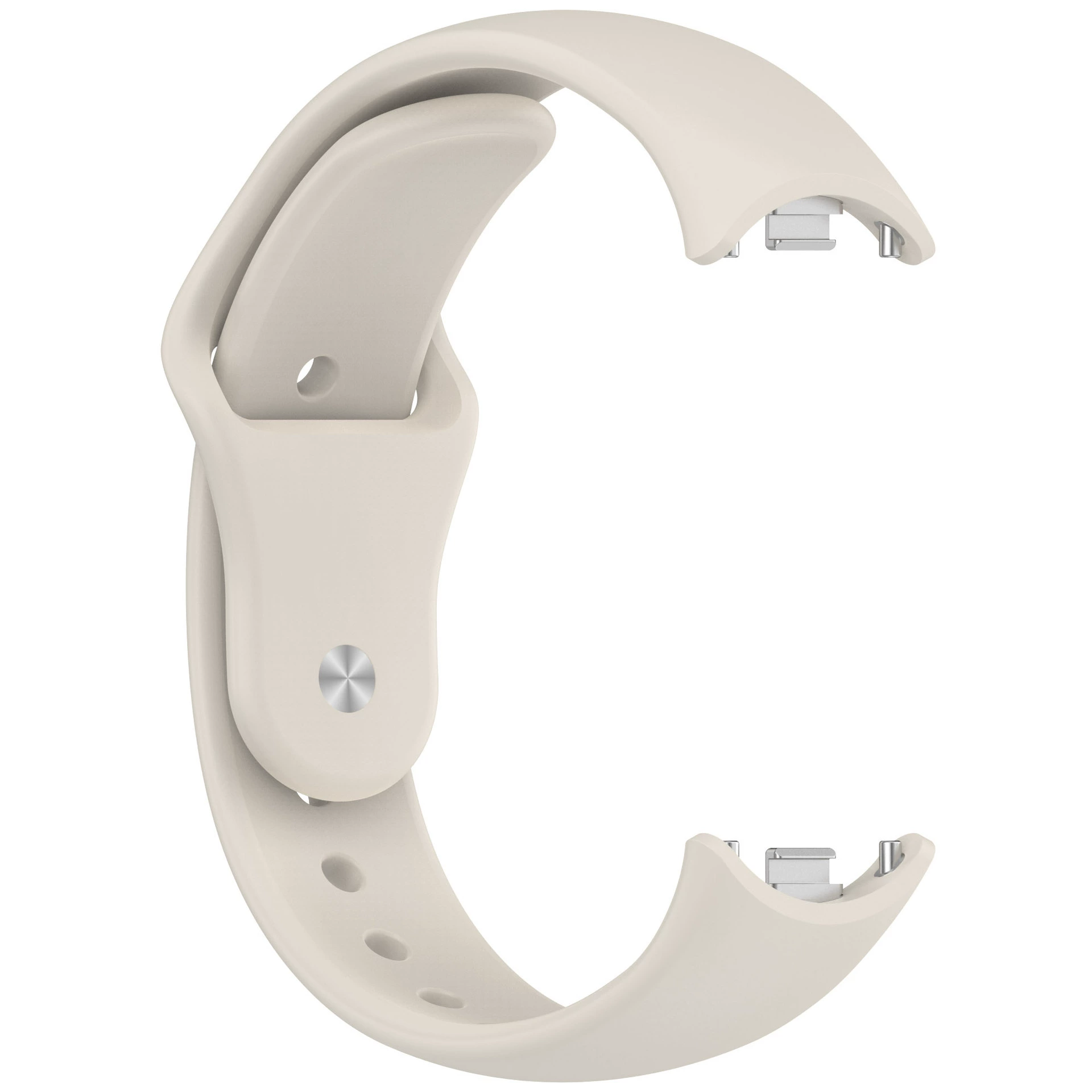 Qingtangfa подходит для браслета Xiaomi 10/9/8 силиконовый ремешок xiaomi smart band8 металлическая головная пряжка