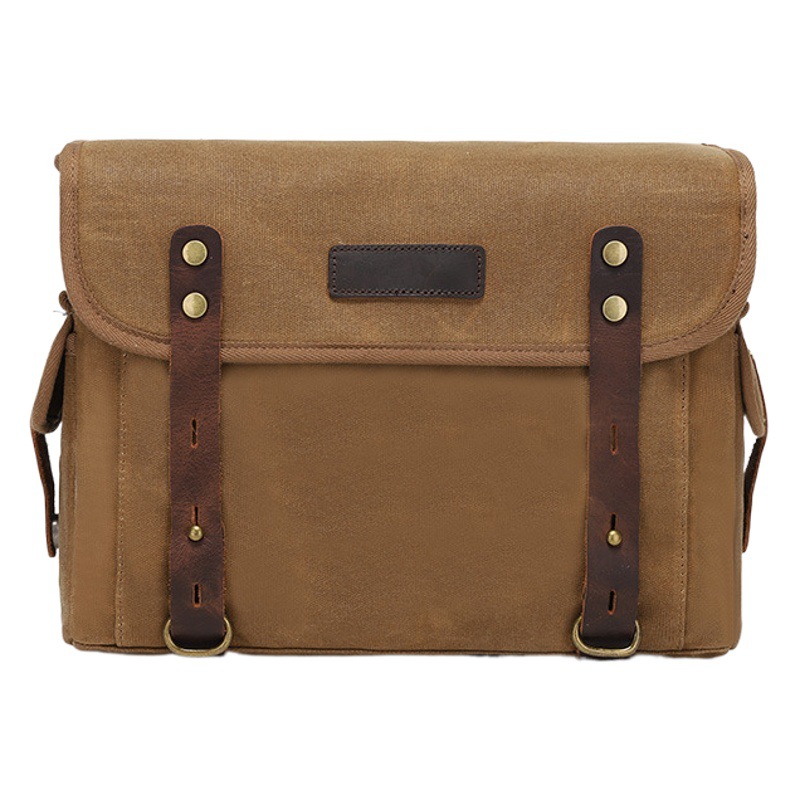 Bolso de la motocicleta desmontable bolsa impermeable bolsa de equipaje bolsa de transporte bolsa de cola equipo de equitación hombro crossbody con capa superior de cuero