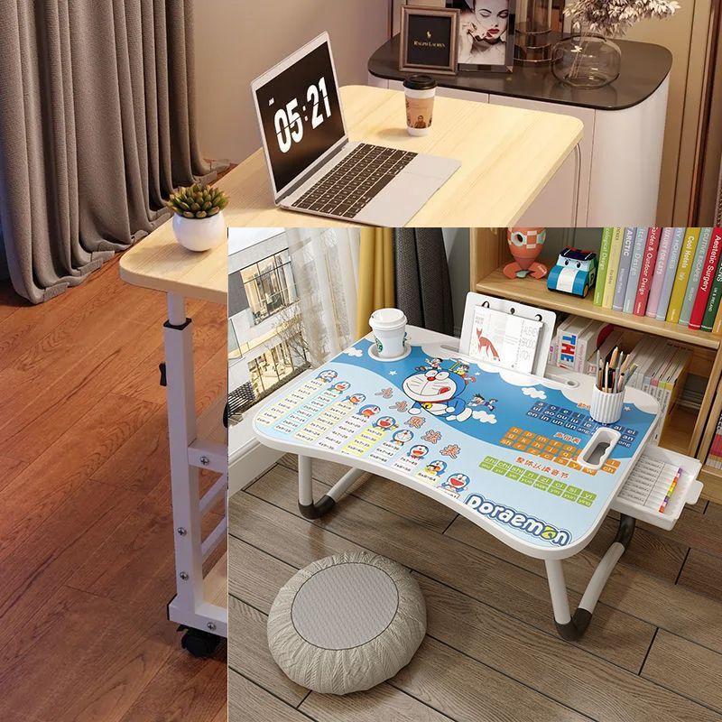 Mesa plegable en la cama Mesa plegable en la cama Mesa de ventana flotante Mesa perezosa Mesa de computadora portátil