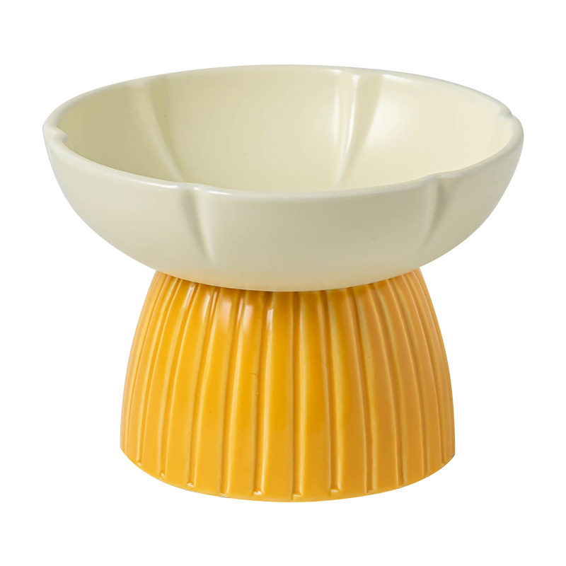 [Lleno de diseño] especial en forma de copa de aromaterapia bandeja de la joyería placa hogar de cerámica plato de fruta pastelería tazón ligeramente defecto