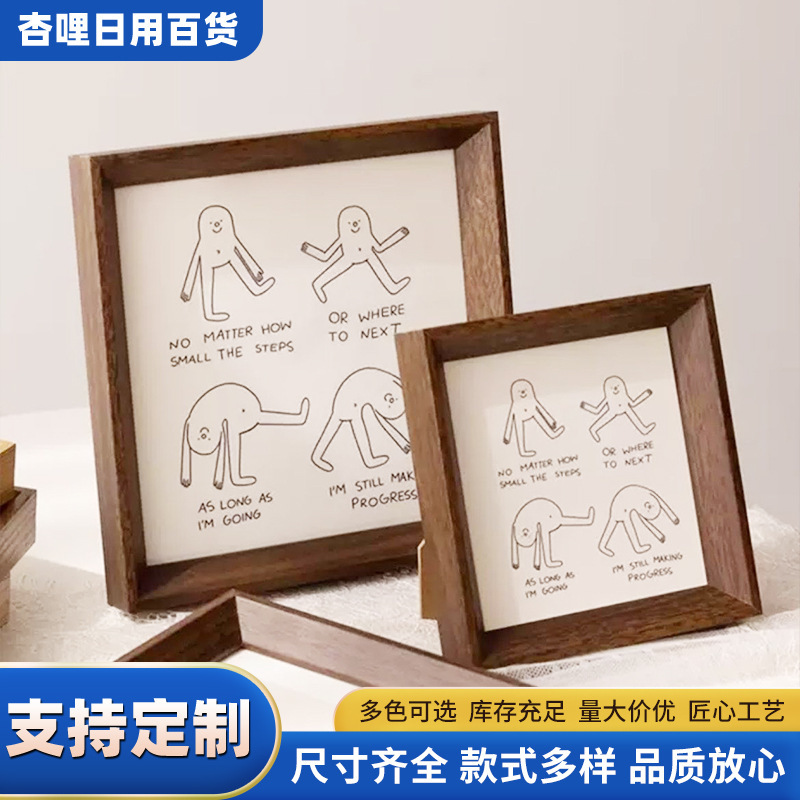 Mini Square Photo Frame Table Desktop Decoration Simple Wooden Decorative Photo Frame Bedroom Bedside Creative Picture Frame Mini Square Photo Frame Table Desktop Decoration Simple Wooden Decorative Photo Frame Bedroom Bedside Creative Picture Frame