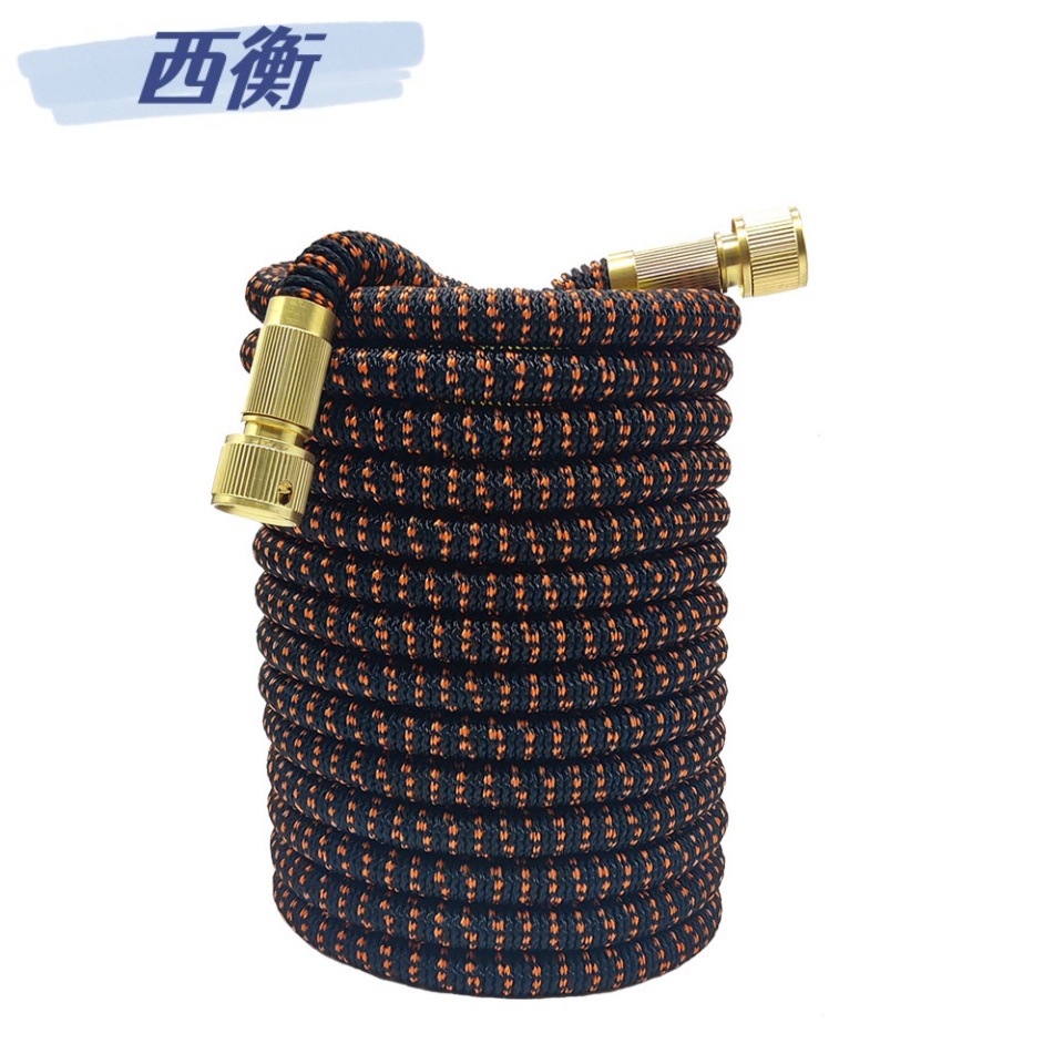 Car wash water pipe telescopic water pipe inner pipe high pressure car wash water gun cleaning tools garden watering water pipe black orange double color