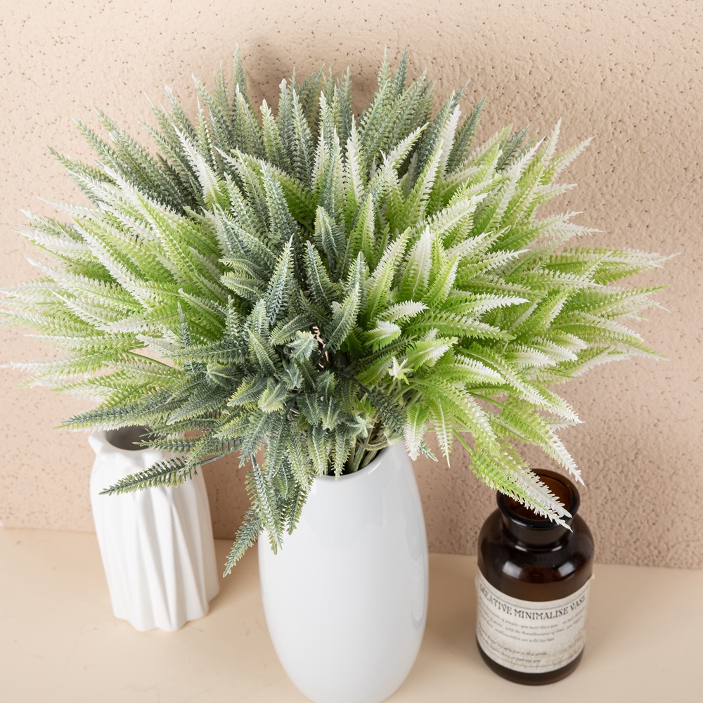 狗尾草長把束仿真花廠家假花綠植物批發婚慶裝飾工藝品跨境YC1074