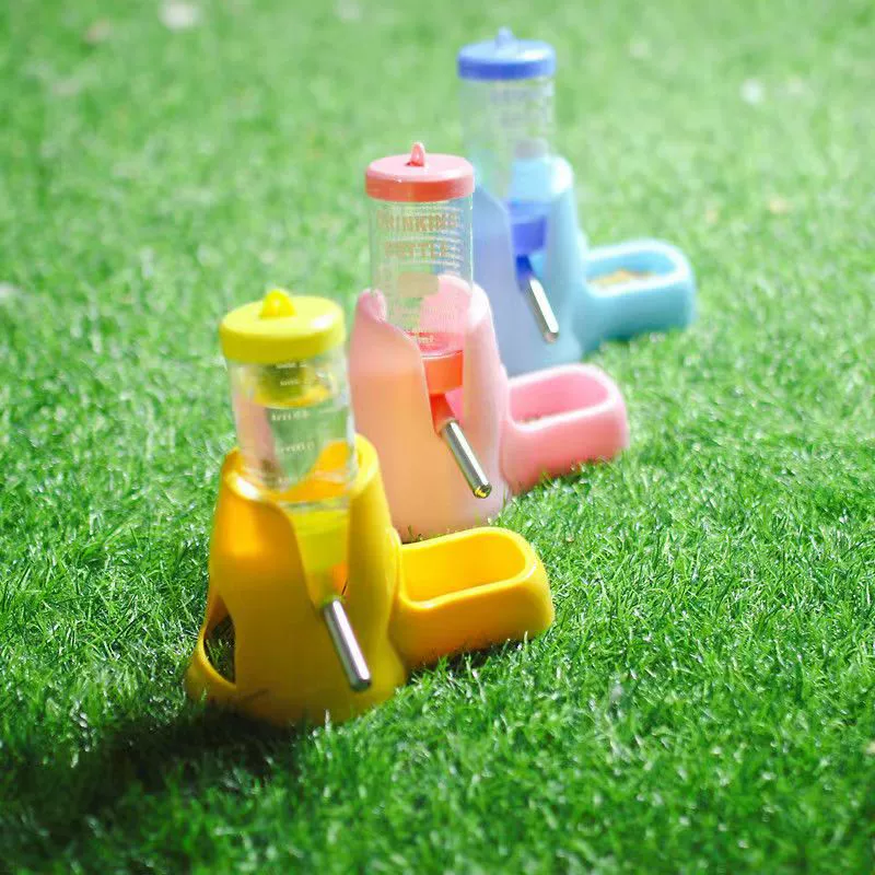 [300 бесплатная доставка] хомяк чайник кормушка чайник автоматическое кормление воды питьевая вода мини-миска гнездо держатель