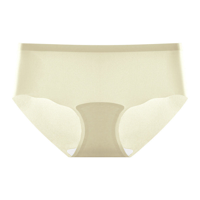 Serie de entrepierna alargada ~ primavera y verano nueva ropa interior ultrafina 10D ultrafina de seda de hielo deportiva sin costuras