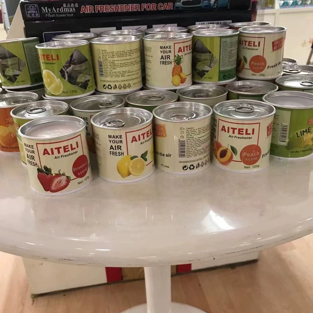 Атри Авто твердый бальзам Автомобильный парфюм в автомобиле Прочный легкий аромат свежий дезодорный ананас лимон