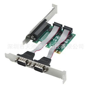 ���Sֱ�N PCIE���K�ڿ� COM����+��ӡ�C�K�ڽM�Ͽ� RS232���ؿ�
