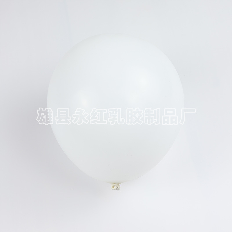 Suministro directo de 10 pulgadas 1.8g globo mate de decoración globo mate de fiesta globo