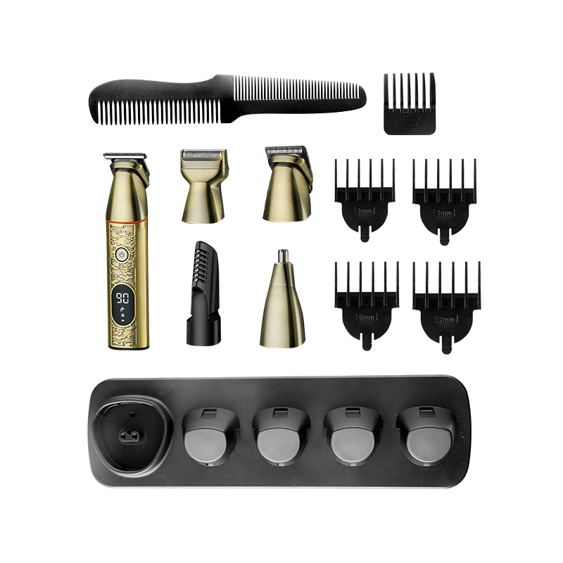 KEMEI transfronterizo de afeitar cortadora de cabello eléctrica nuevo dispositivo multifuncional nariz pelo talla cortadora de cabello eléctrica cortadora de cabello