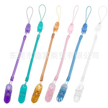 供应批发塑料弹簧各类颜色弹簧绳塑胶弹簧链奶嘴弹簧绳链量大价优