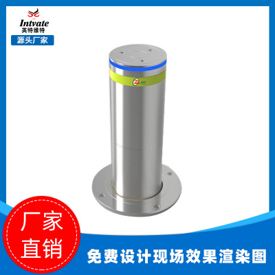 【厂家直销】全自动液压升降柱出入口控制设备半自动不锈钢路障